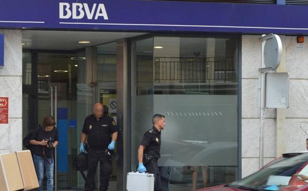 Atraco en una sucursal del BBVA de Ávila