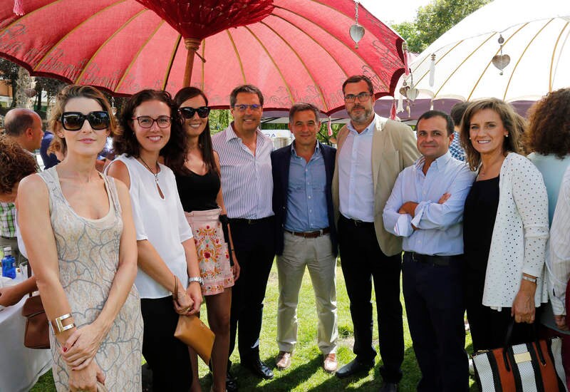 Elena Pinilla, María Páez, Eugenia Centeno, Ángel González, José Jolín, Felipe Mielgo, Emilio Herrero y Rosa Ovejero.