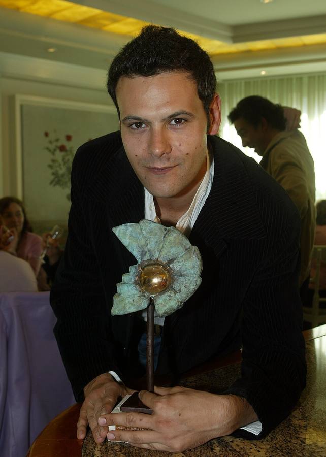 16.10.04 El actor recibe el Premio de Cine Hotel Olid Meliá.