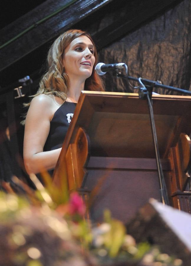 Sonia Andrino, redactora jefa de El Norte de Castilla, ha sido la encargada de inaugurar las fiestas de San Antolín.