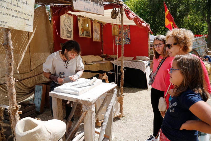 Mercado medieval de San Antolín en el parque del Sotillo