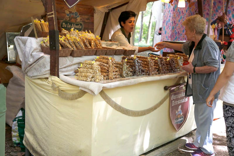 Mercado medieval de San Antolín en el parque del Sotillo