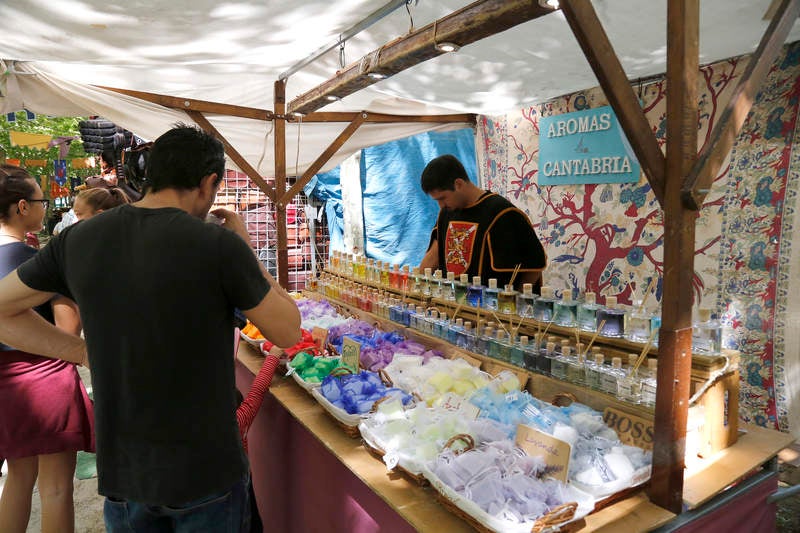 Mercado medieval de San Antolín en el parque del Sotillo