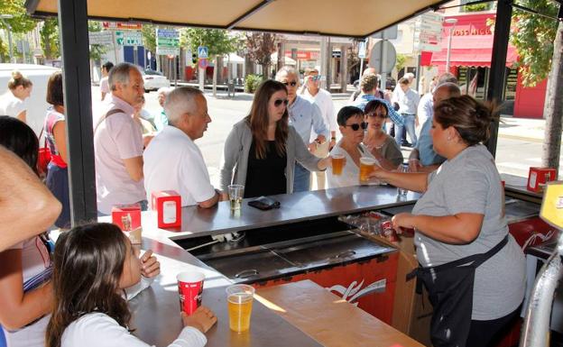 Laguna arranca las prefiestas con la inauguración de la Feria de Día