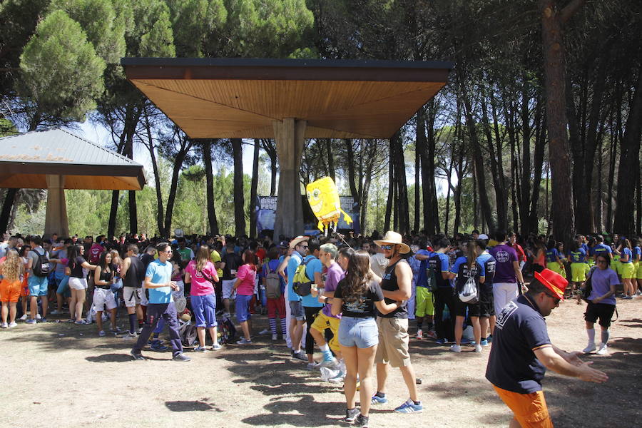 Día de las Peñas en laguna de Duero
