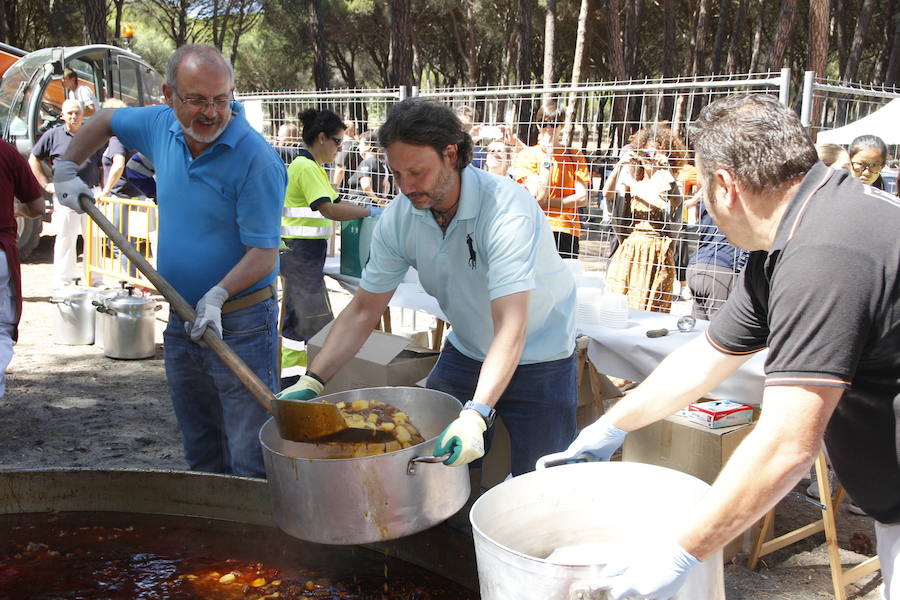 Día de las Peñas en laguna de Duero
