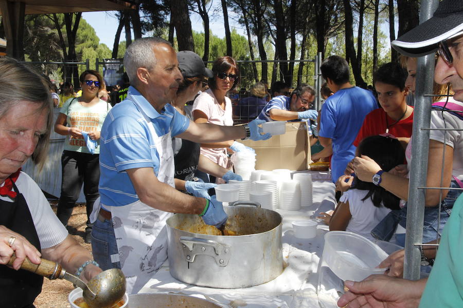 Día de las Peñas en laguna de Duero