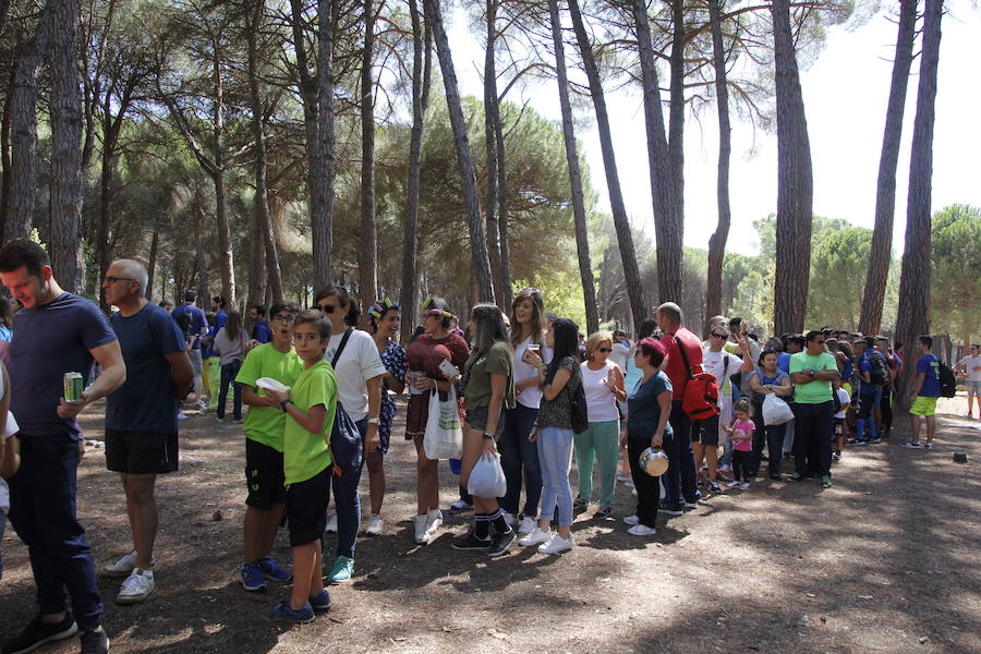 Día de las Peñas en laguna de Duero