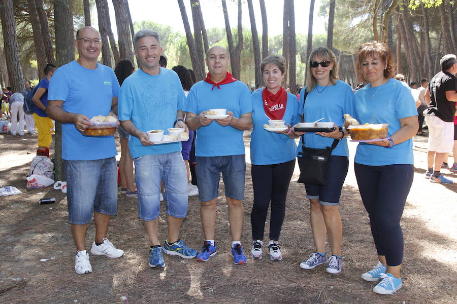Día de las Peñas en laguna de Duero