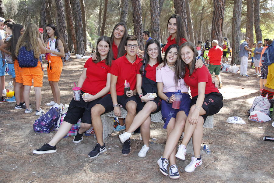 Día de las Peñas en laguna de Duero