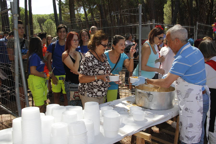 Día de las Peñas en laguna de Duero