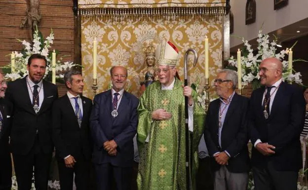 Ceremonia celebrada en la iglesia de San Lorenzo de Valladolid.