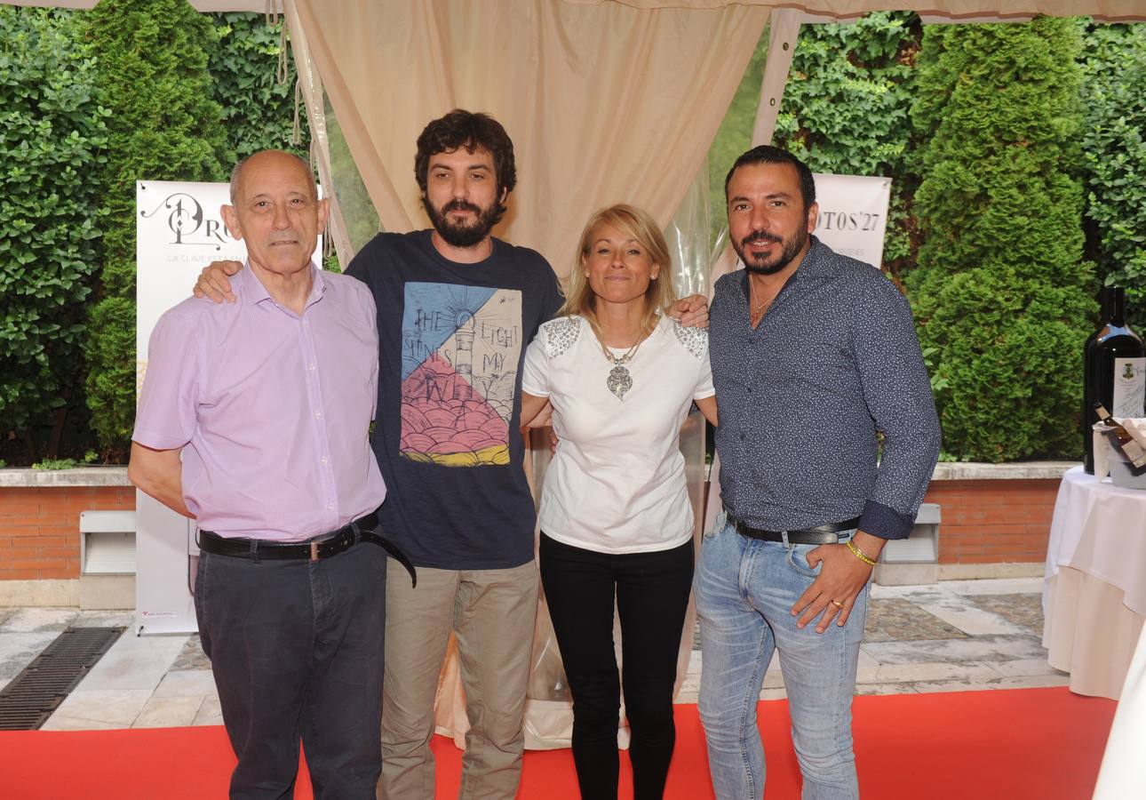 De la Fundación Jorge Guillén nos visitaron Antonio Piedra, Carlos Martín Aires, Pilar Alonso y Luis Enrique Valdés.