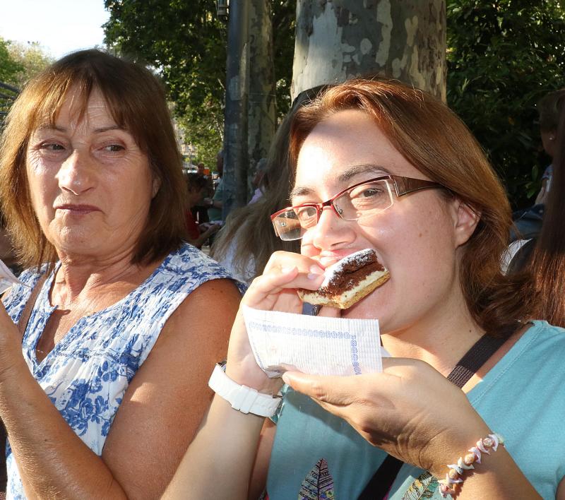 Degustación gratuita del postre de Nuestra Señora de San Lorenzo