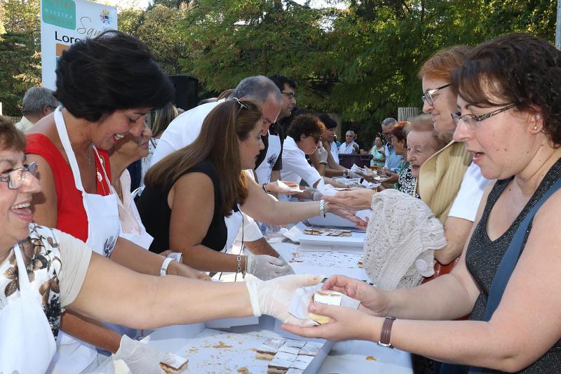 Degustación gratuita del postre de Nuestra Señora de San Lorenzo