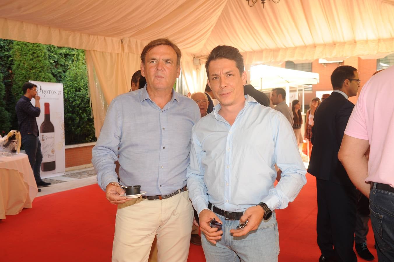 Genaro Casillas (Iguzzini) y Daniel Alonso (Uno Iluminación).