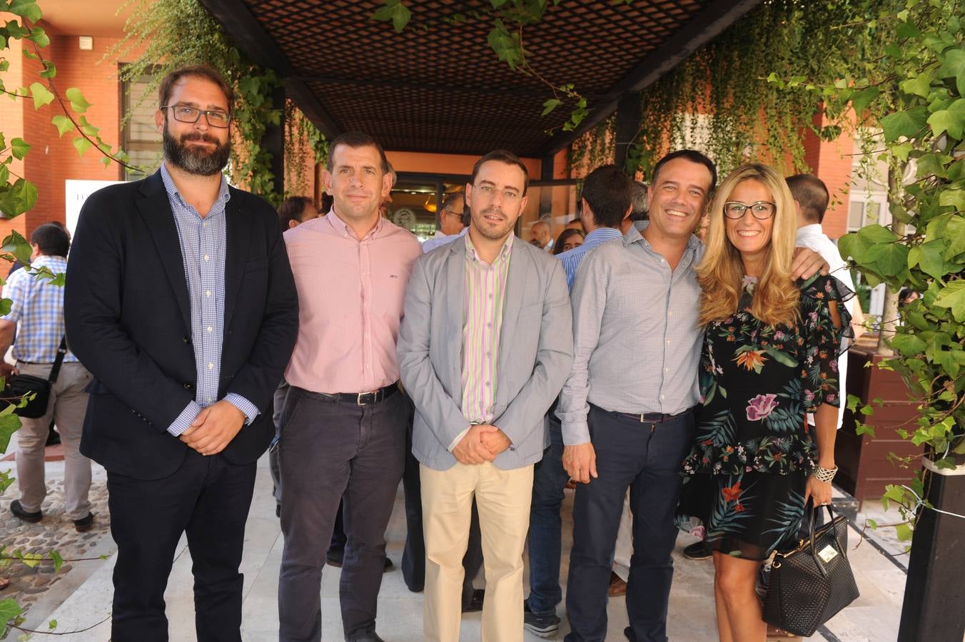 Parte del equipo de Coca-Cola. Ignacio Moreno, Mauricio Martínez, Alberto Pérez, Marco Figueroa y Ainhoa Solla.