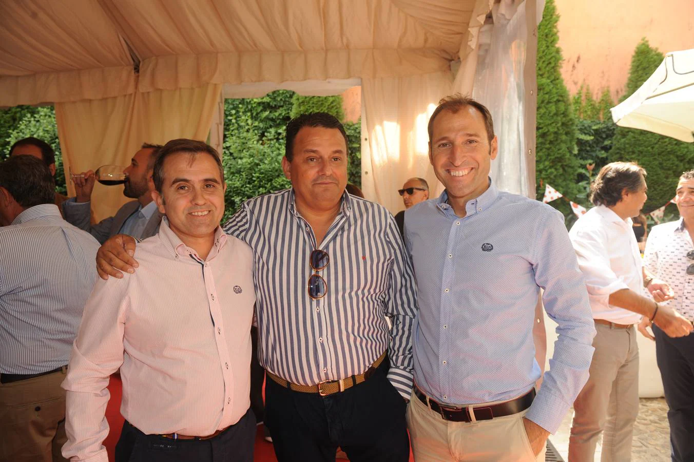 Alberto Albarrán, Óscar Mendiluce (Carramimbre) y Óscar Díez, de Gregorio Díez.