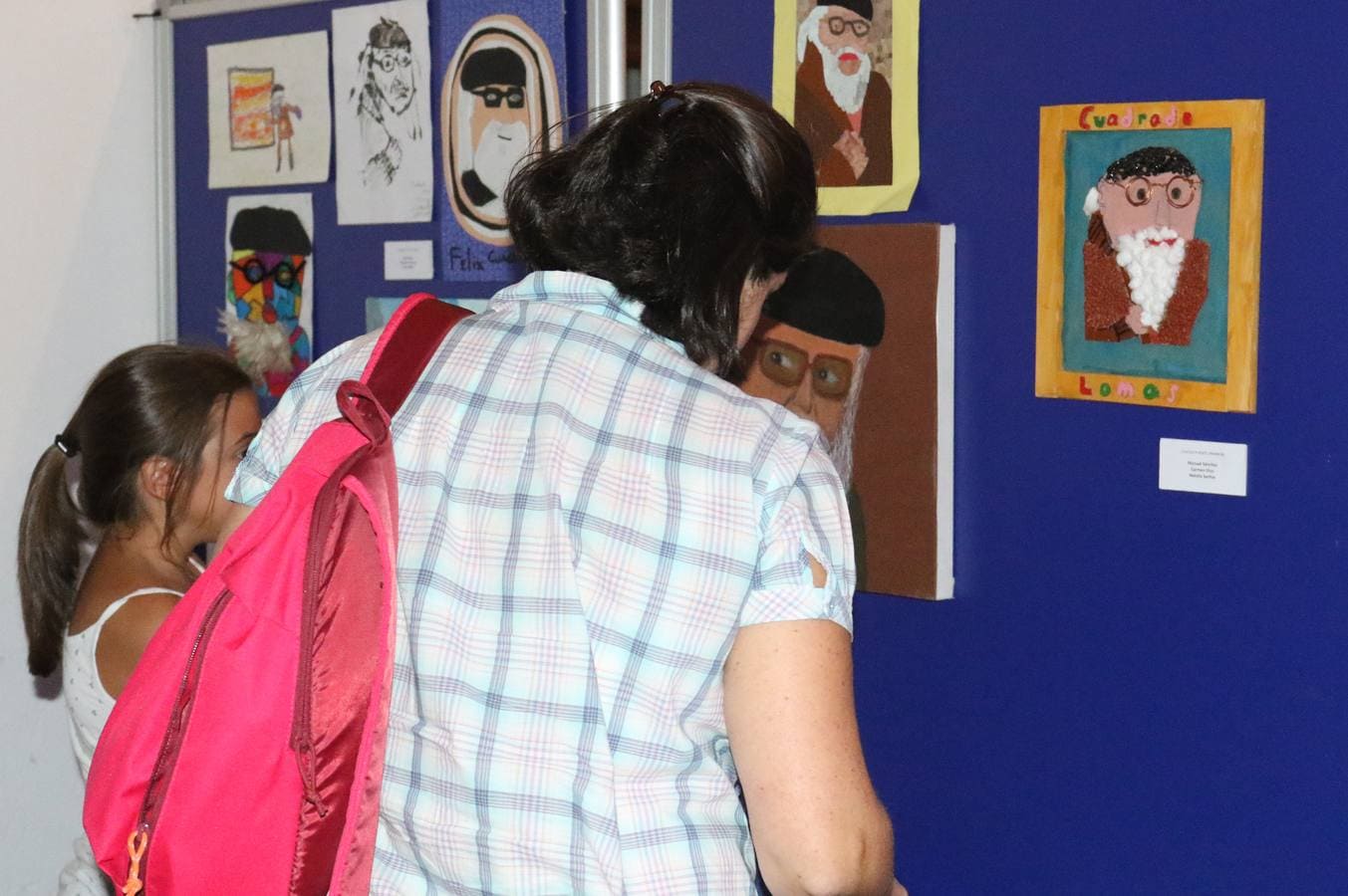 La exposición permanecerá abierta en el claustro de la iglesia de El Salvador los cuatro fines de semana de septiembre
