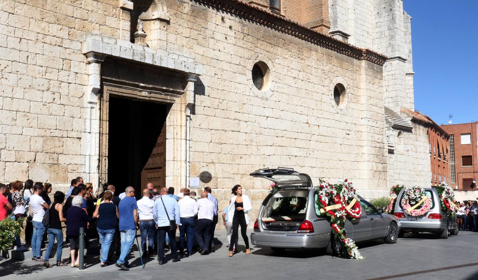 Funeral por la mujer fallecida en el vuelco de un remolque en Tordesillas