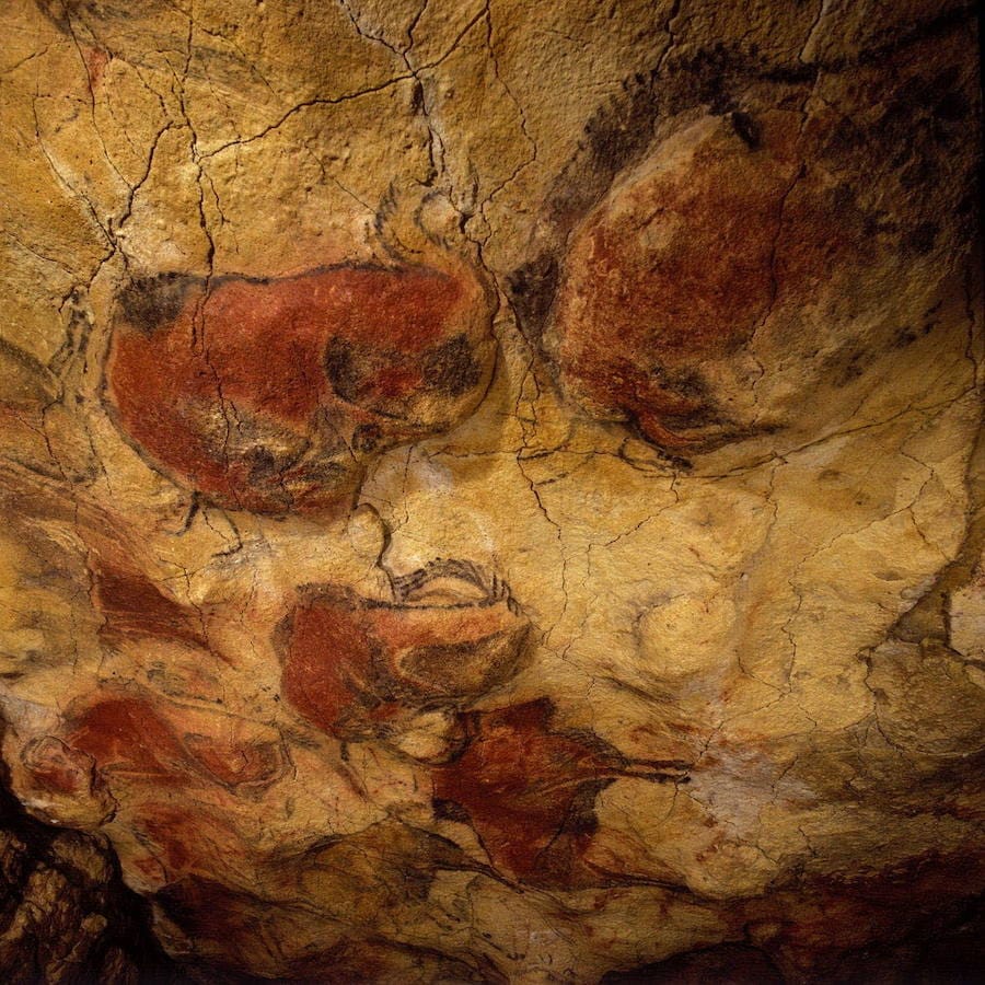 Pinturas rupestres de la Cueva de Altamira, Santillana del Mar (Cantabria)
