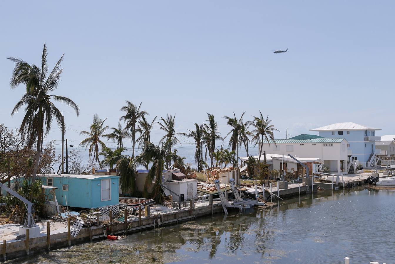 En su arrasadora trayectoria la tormenta ha dejado ya al menos medio centenar de muertos en el Caribe y Estados Unidos