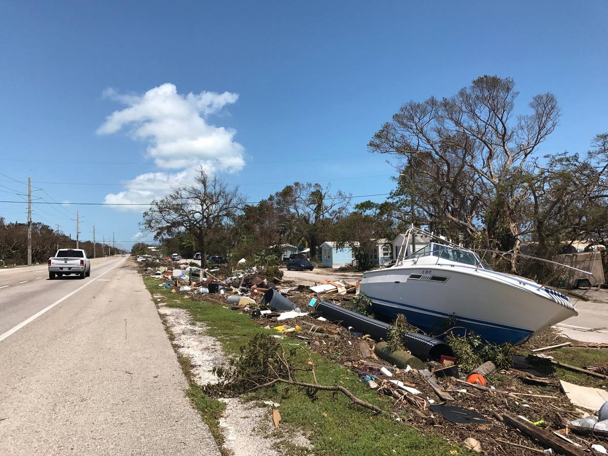 En su arrasadora trayectoria la tormenta ha dejado ya al menos medio centenar de muertos en el Caribe y Estados Unidos