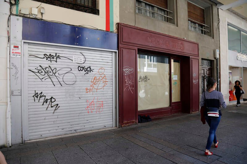 La Calle Mayor de Palencia y sus locales comerciales