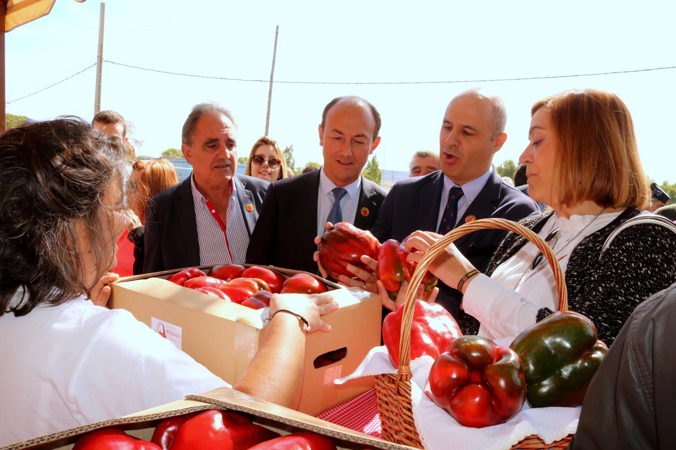 Feria del pimiento en Torquemada