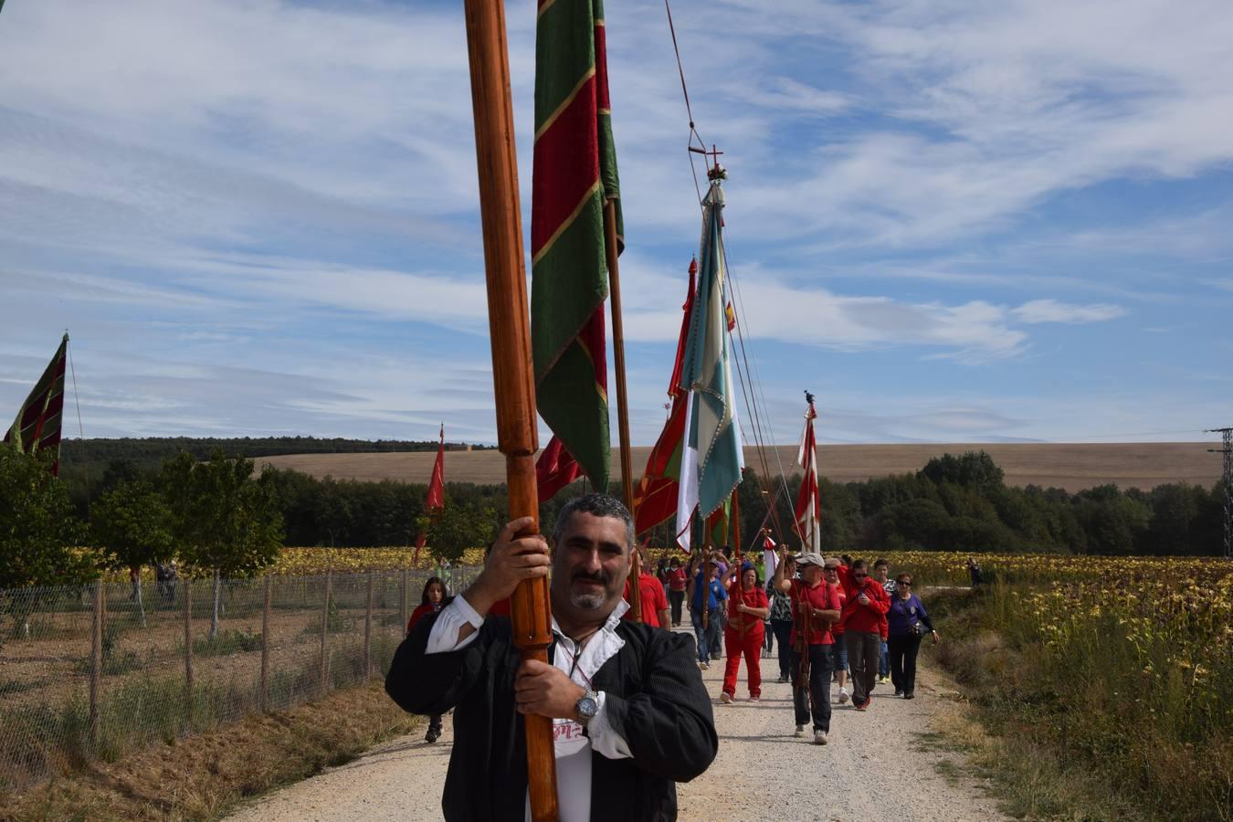 Encuentro de estandartes en Poza de la Vega