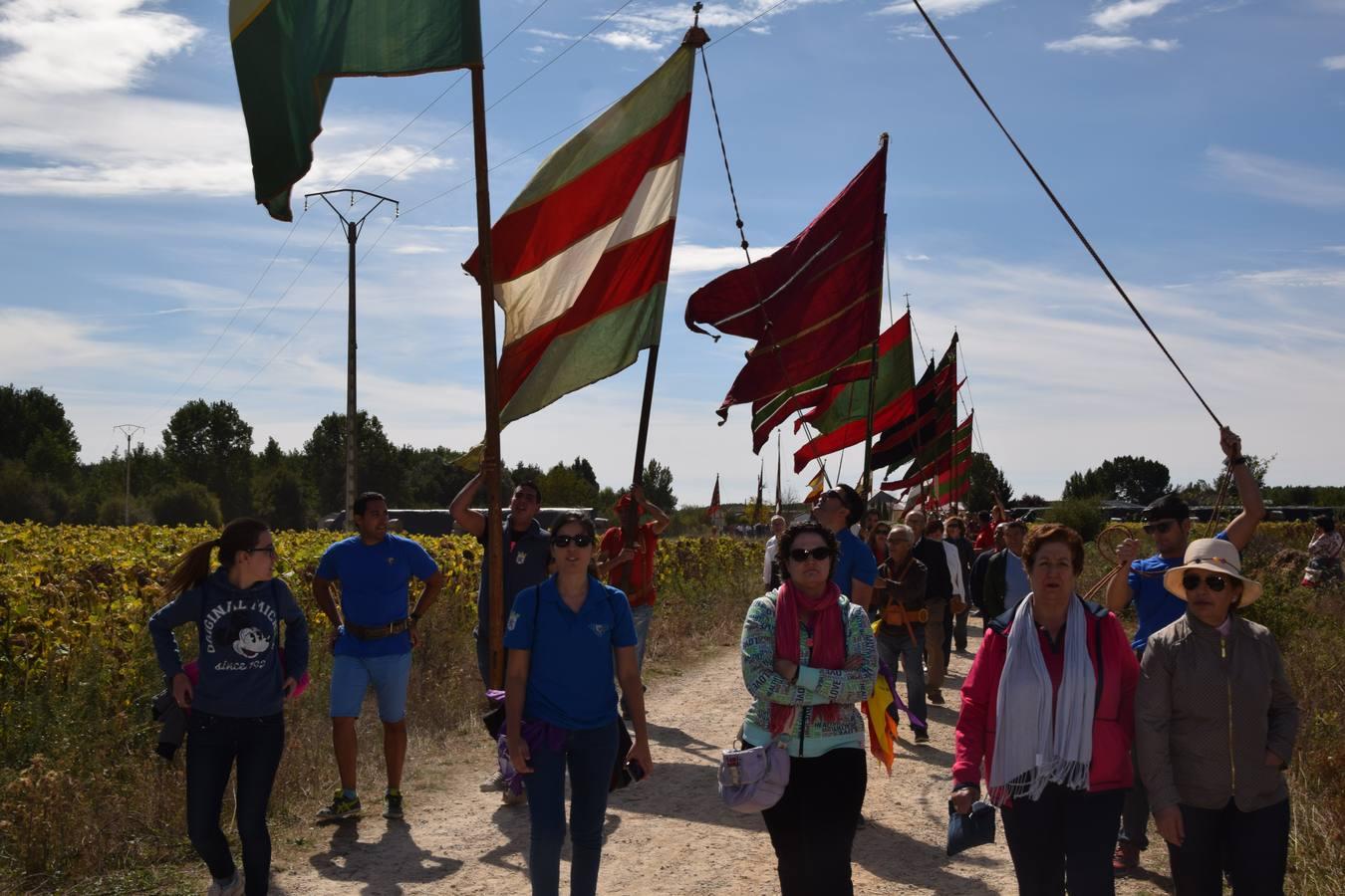 Encuentro de estandartes en Poza de la Vega