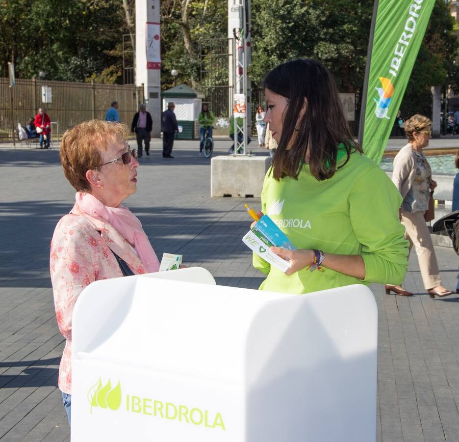 La compañía eléctrica ha habilitado un espacio con motivo de la celebración de la Semana de la Movilidad para difundir iniciativas dirigidas a concienciar a los ciudadanos sobre los medios de transporte sostenibles