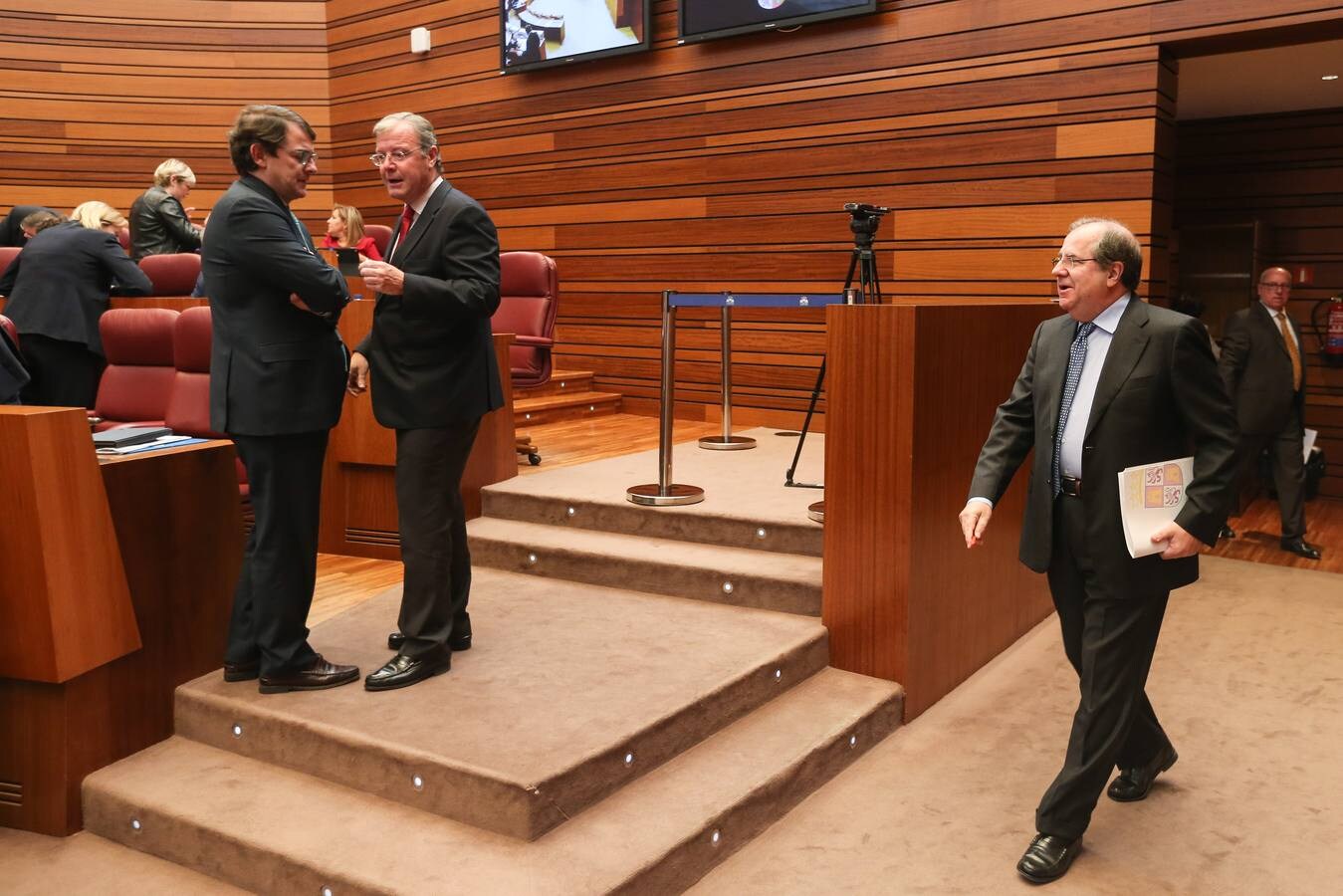 Pleno en las Cortes de Castilla y León