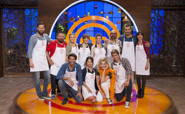 Los concursantes de 'MasterChef Celebrity'.