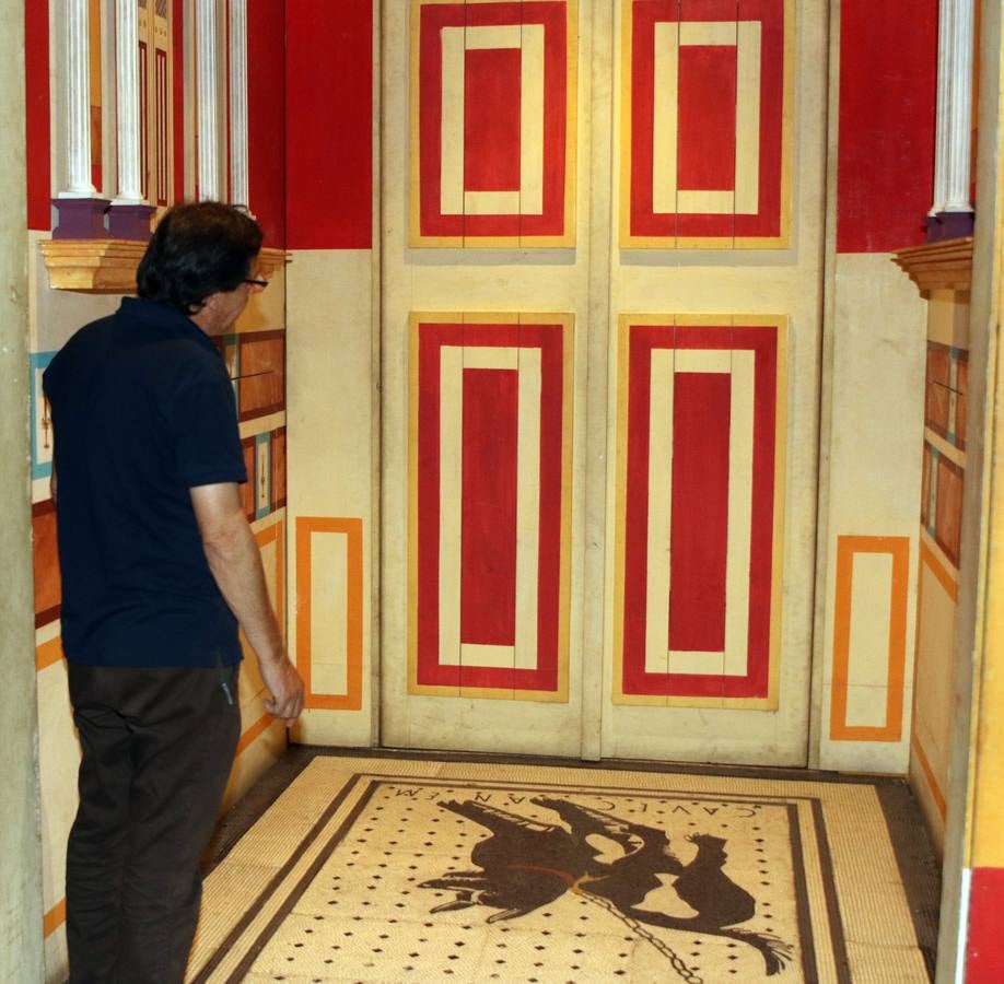 La muestra, organizada por la Fundación La Caixa, traslada al visitante a la vida cotidiana de una ciudad del antiguo Imperio Romano