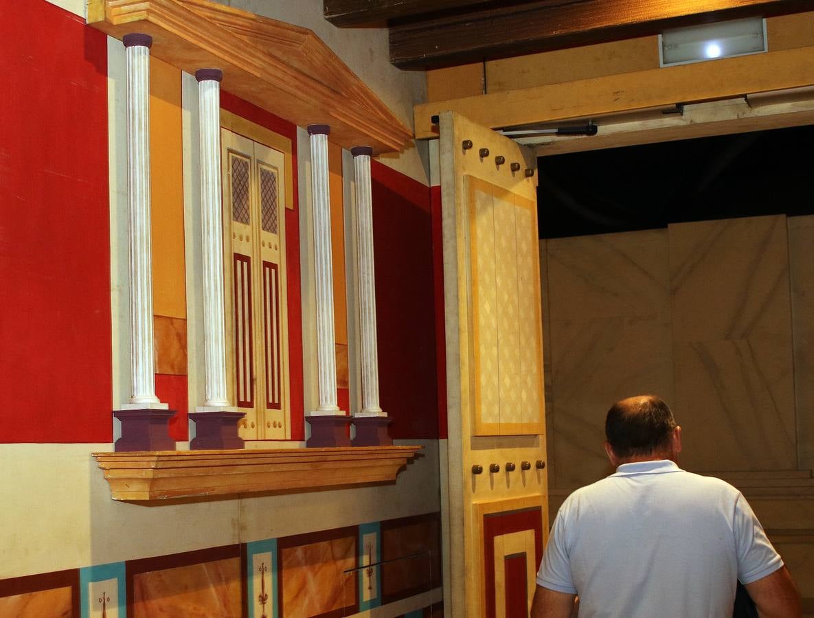 La muestra, organizada por la Fundación La Caixa, traslada al visitante a la vida cotidiana de una ciudad del antiguo Imperio Romano