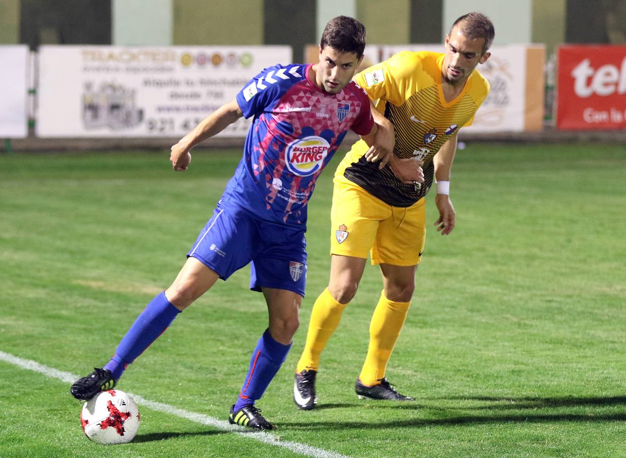 El equipo segoviano se quedó a las puertas