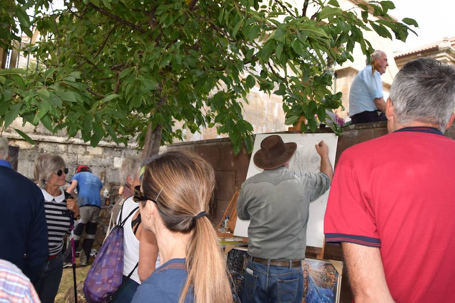 Romería en el santuario de la Virgen del Brezo