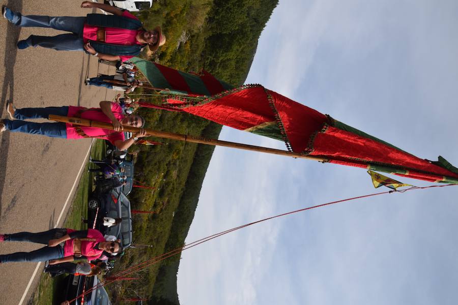 Romería en el santuario de la Virgen del Brezo