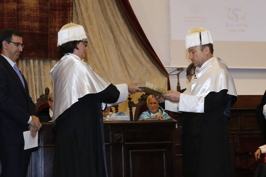 Miquel Barceló y Calvo Serraller, Honoris Causa por la Universidad de Salamanca