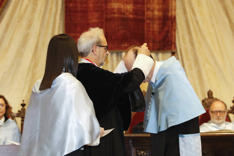 Miquel Barceló y Calvo Serraller, Honoris Causa por la Universidad de Salamanca