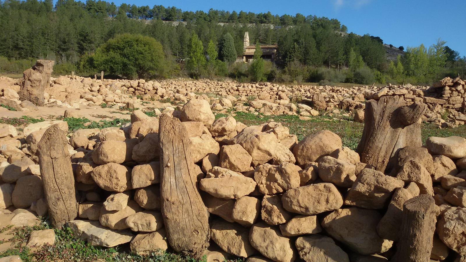 Los pantanos de Palencia sufren las consecuencias de la sequía