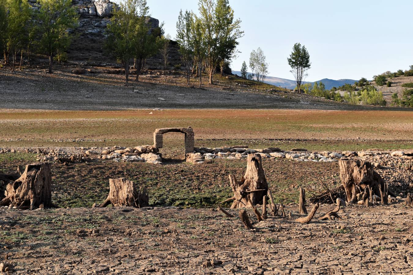 Los pantanos de Palencia sufren las consecuencias de la sequía