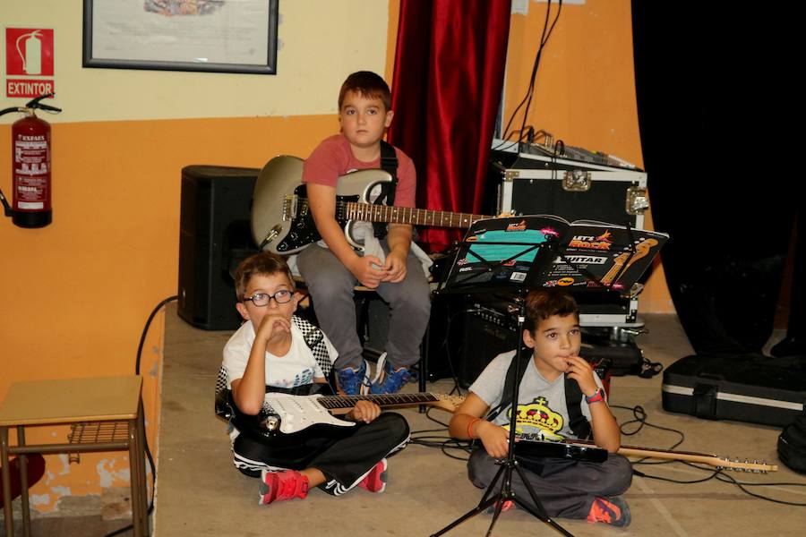 Audición musical en Baltanás, Palencia
