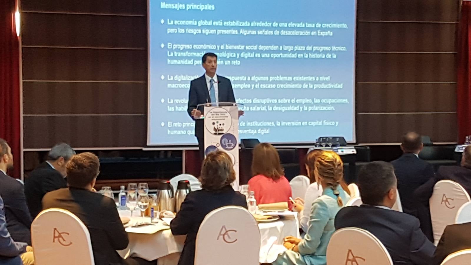 El Norte de Castilla y BBVA organizan este desayuno informativo en el hotel AC Palacio de Santa Ana de Valladolid.