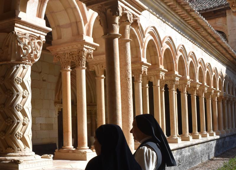 Inauguración del nuevo sistema de visitas guiadas interactivas en el monasterio de San Andrés de Arroyo 