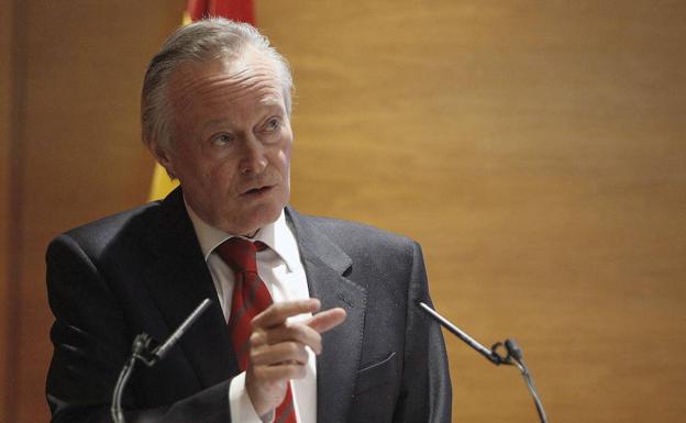 Josep Piqué y Camps economista y exministro. 