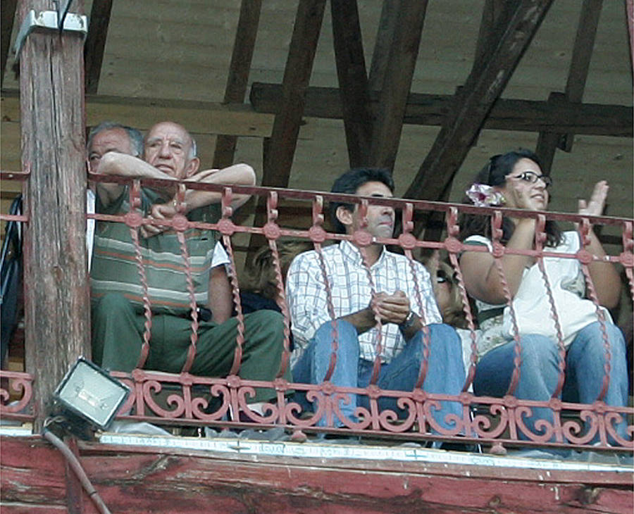 30.06.07 Victorino Martín (i) durante la corrida de toros de las Ferias y Fiestas de San Juan y San Pedro de Segovia.