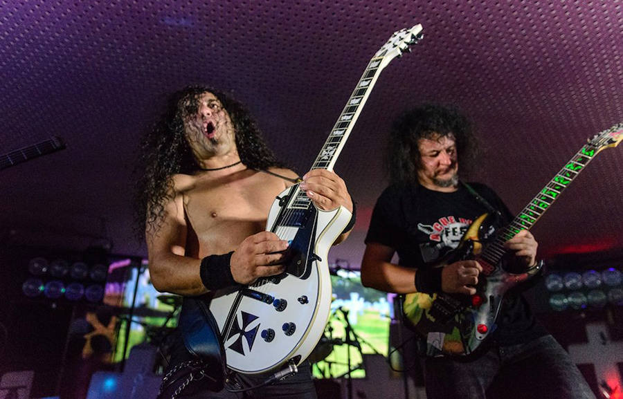 En la sala del hotel Santana, los ‘acuerocker@s’ disfrutaron de más de ocho horas de música