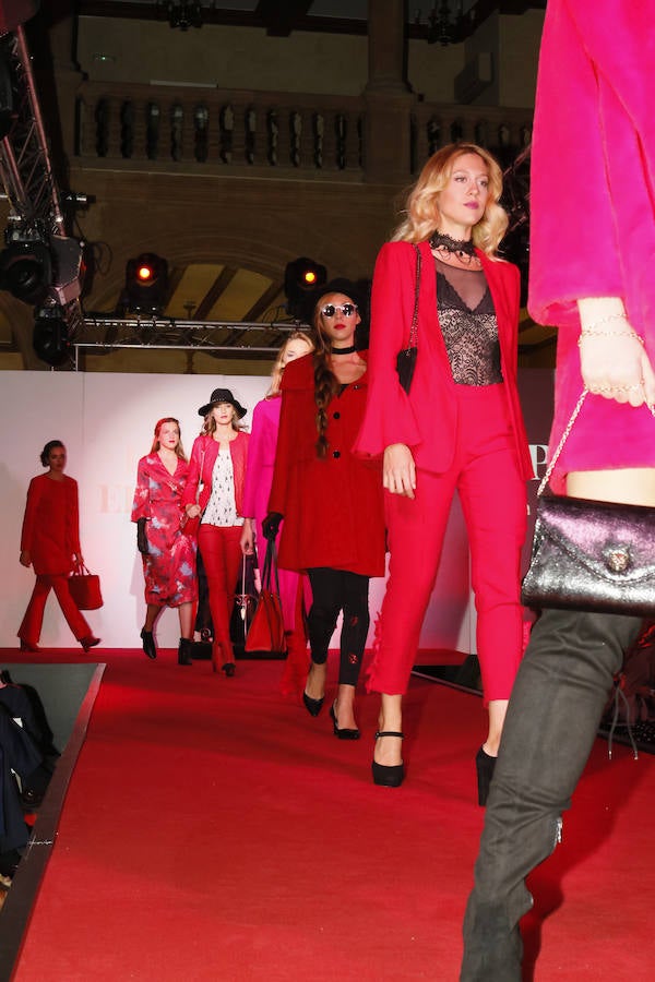 Desfile otoño-invierno de El Corte Inglés en Salamanca